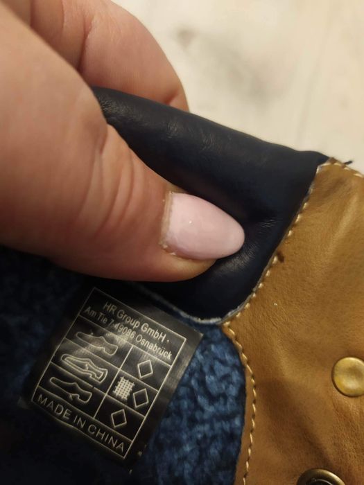 Buty trzewiki wiązane unisex, 38