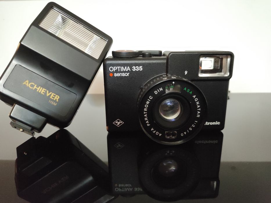 Câmara Analógica Agfa Optima 335 Sensor + Flash Achiever
