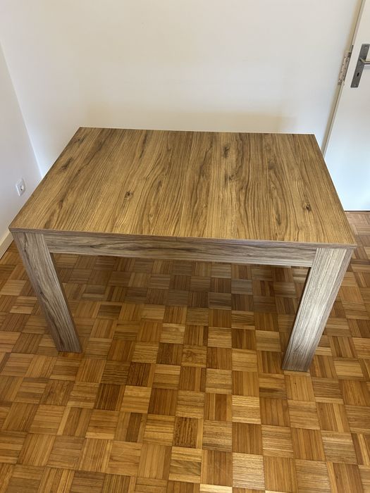 Mesa madeira extensível