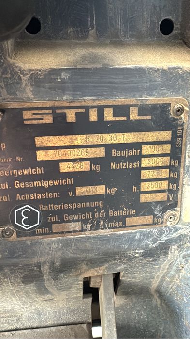 Wózek widłowy Still r70-30