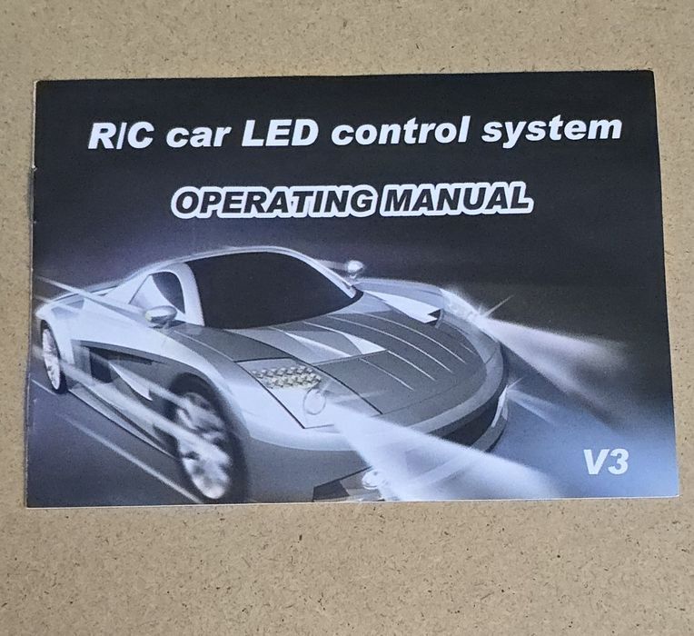 System LED do auta RC
