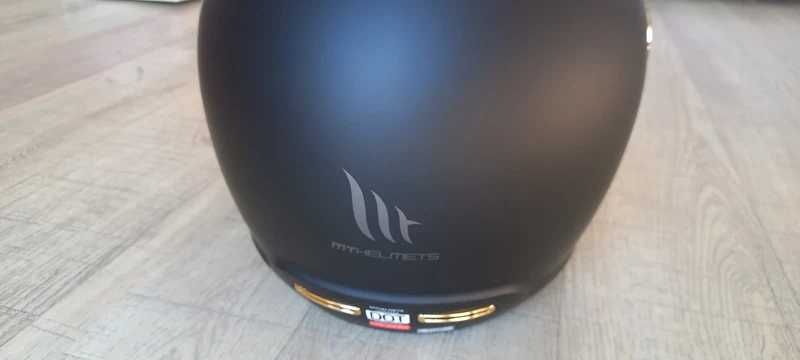 Capacete novo MT Jarama Solid A1 Black mate