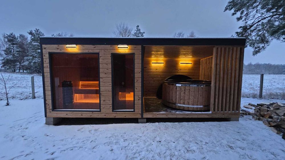 Sauna Balia Ogrodowa Jacuzzi PRODUCENT | Model 2026 | 4 LATA GWARANCJI