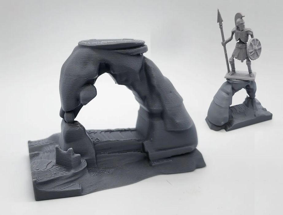 Miniatura Arco de Pedra com Plataforma