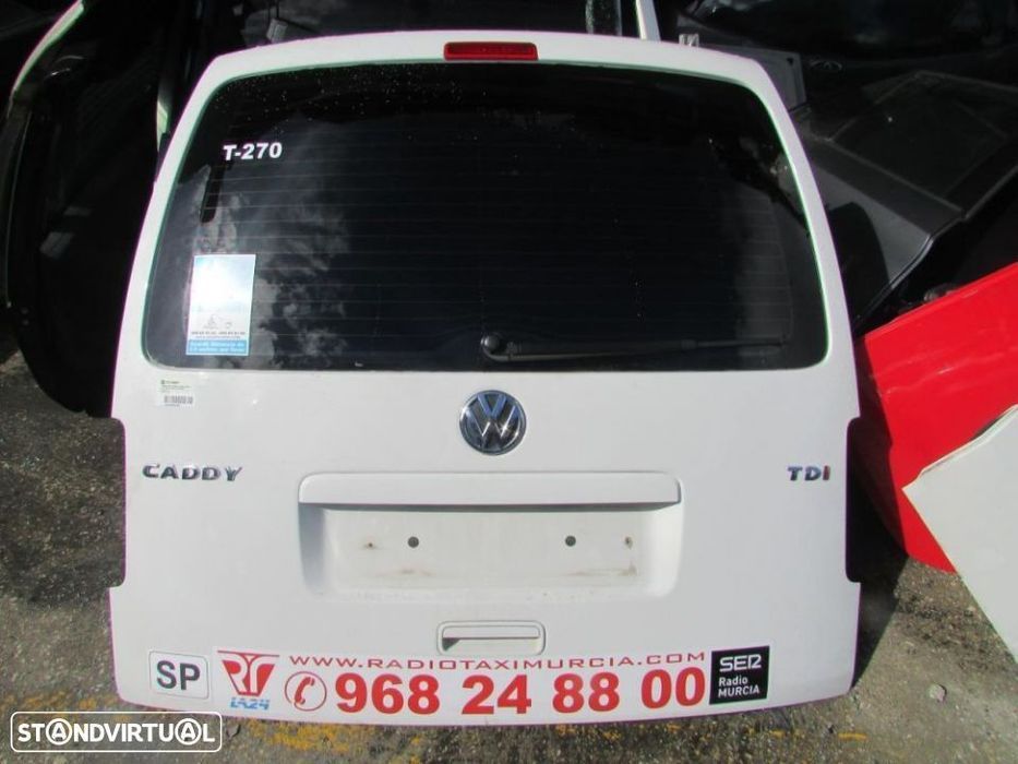Tampa da mala Volkswagen Caddy do ano 2010