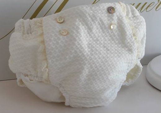 Conjunto pérola tapa fraldas e camisola_Novo