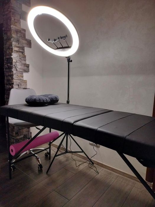 Кушетка для нарощення вій, масажу, косметологіі