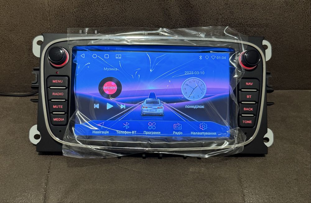 Магнитола штатная Ford  Android 15 1/32 2/64 4/64 CarPlay AndroidAuto