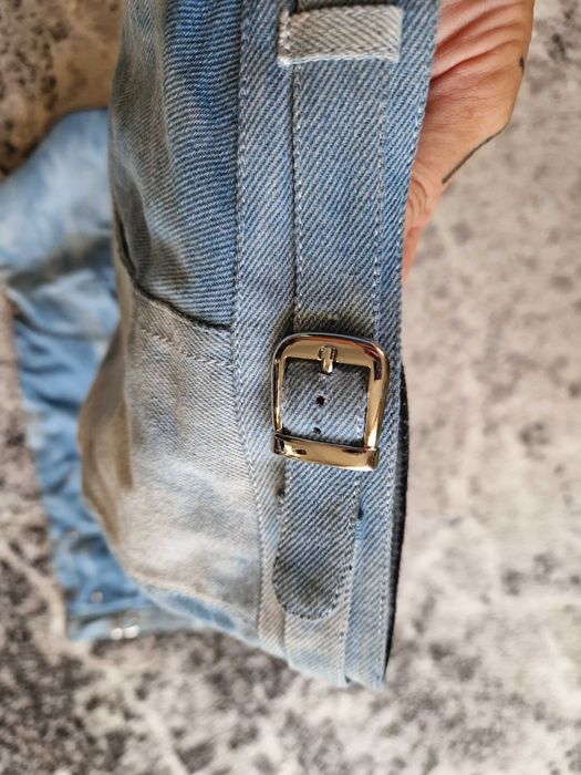 Kozaki  damskie  muszkieterki  jeansowe 39