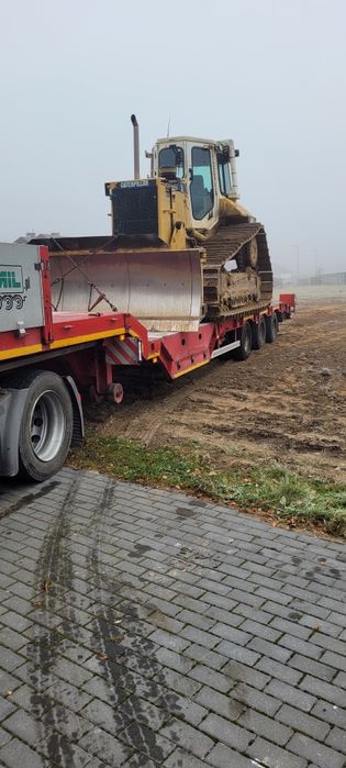 Usługi transportowe  maszyn domków Holenerskich itp