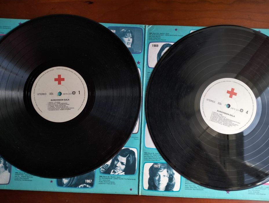 Disco de vinil LP duplo Eurovision Gala