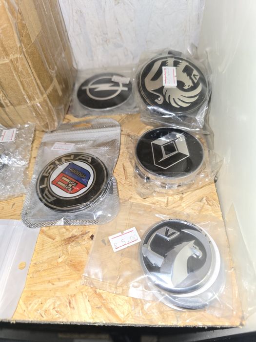 Simbolos das jantes para varios modelos de carros