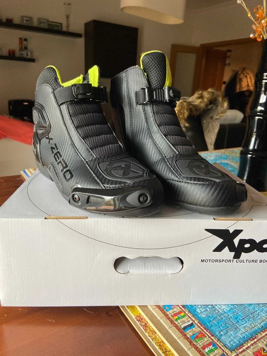 Botas Moto XPD X-Zero  (Como NOVAS) 43-44 Alta Qualidade