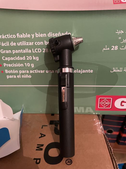 Otoscópio Gima Fibra Optica