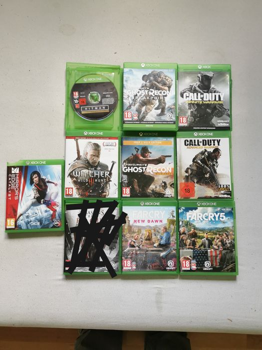 Gry Xbox One Xbox Series X Wiedźmin Assassins Creed Call of Duty Cyberpunk 2077 Ghost Recon Far Cry