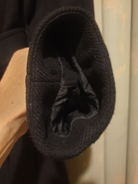 Płaszcz szlafrokowy Zara Manteco 75%welna Oversaiz XS,S,M,