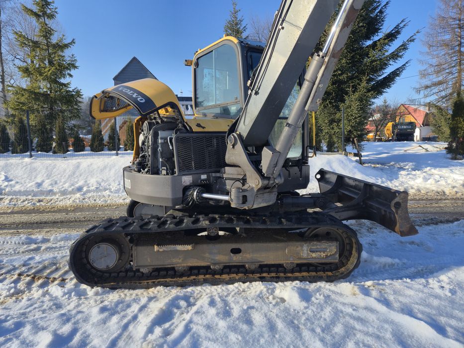 KOPARKA VOLVO ecr88d 2017 rotator ENGCON ze szczypcami