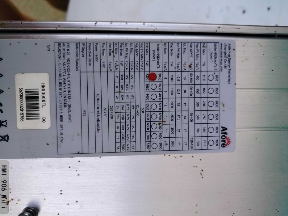 Inwerter sieciowy 1-fazowy