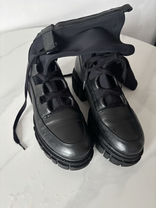 Kazar botki czarne workery