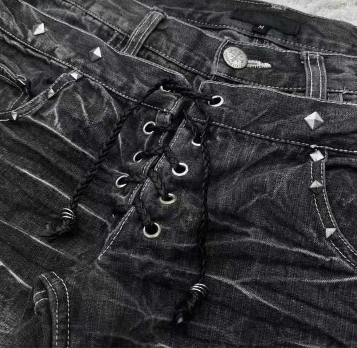 Джинси flared faded jeans клеш кльош джинсы opium baggy jaded london