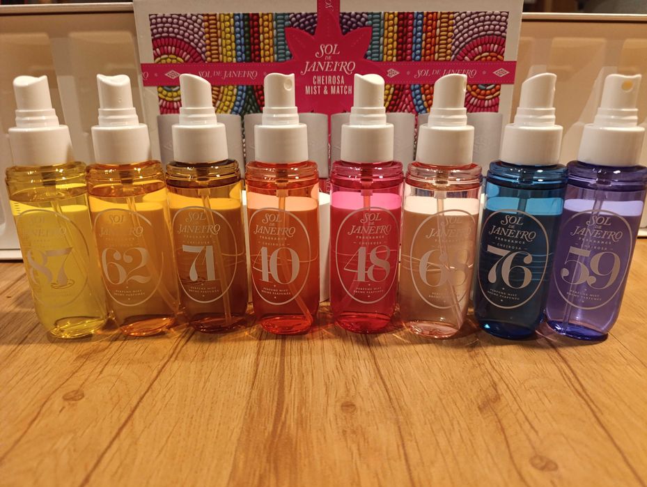 Sol de Janeiro Cheirosa Mist & Match – limitowany zestaw 8 mgiełek do ciała i włosów (8 × 90 ml)