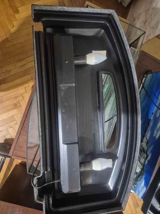 Аквариум б/у, шкребок, насос