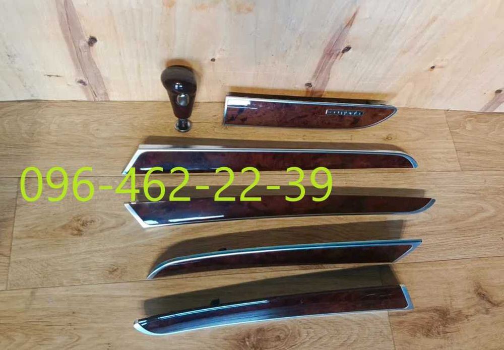 комплект декор дерево Audi a6 c6 Quattro ауді а6с6 світле дерево