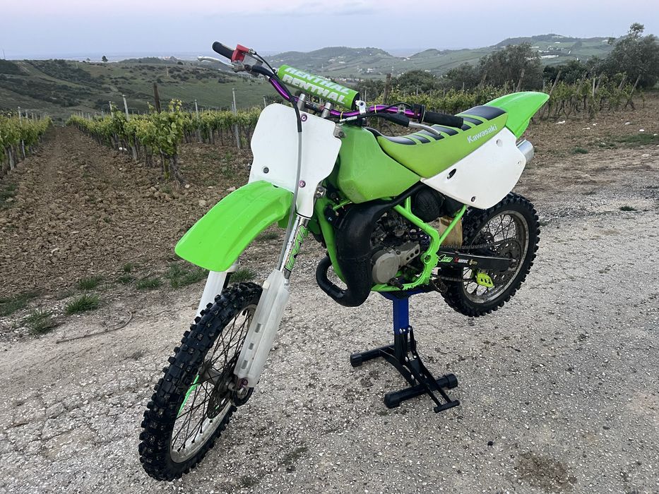 Kawasaki kx80 6h troco por 125cc ou 250cc
