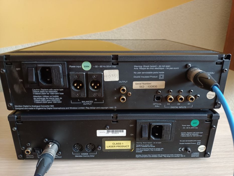 Przetwornik cyfrowo analogowy DAC Meridian 563