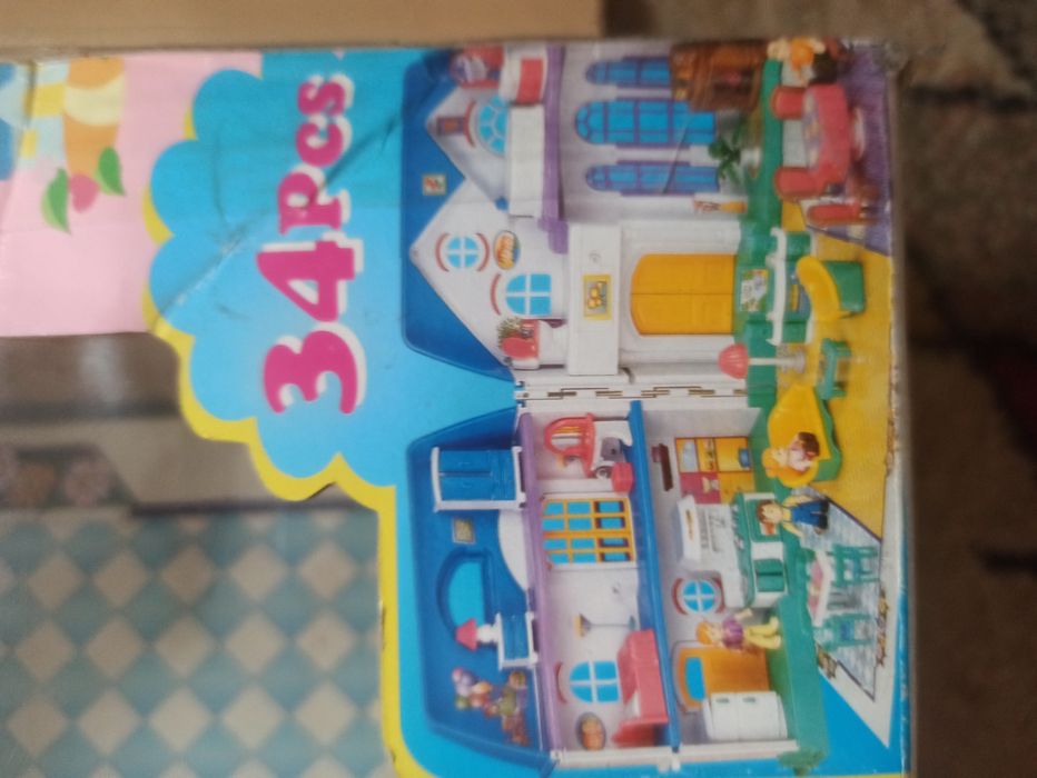Domek dla lalek vintage lata 90 keenway toysons doll