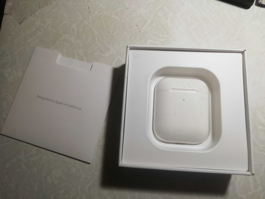 Apple airpods 2 generation 2019 a1938 + коробочка