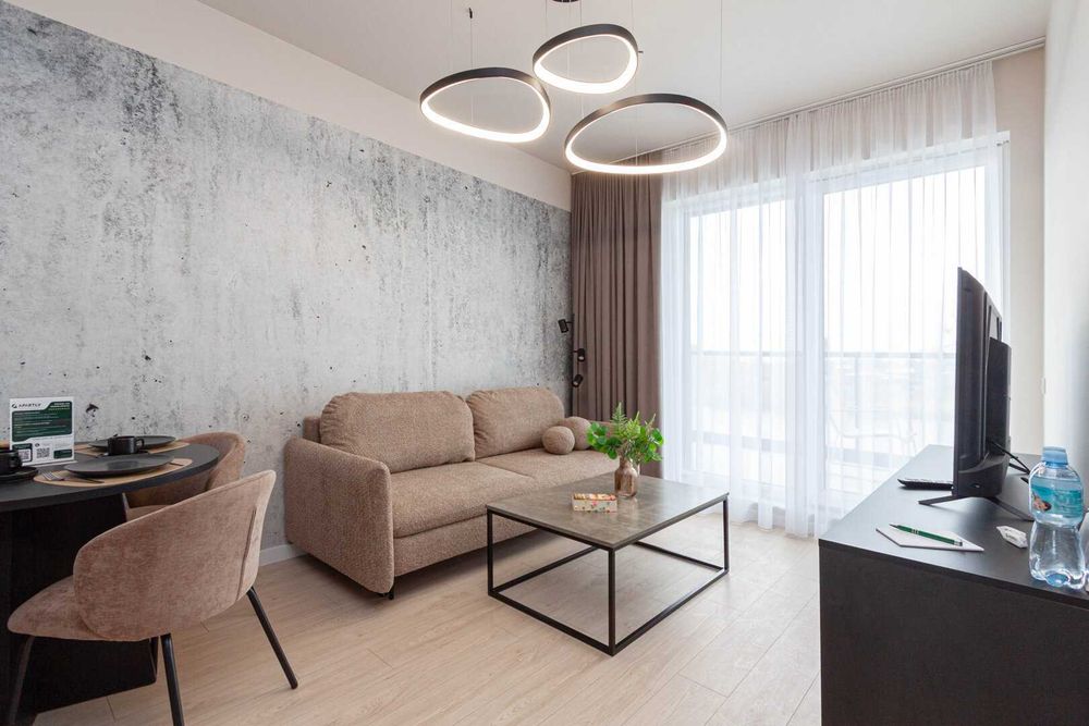 4. Dwupokojowy Loft z widokiem na Odrę w świeżo wybudowanym budynku!