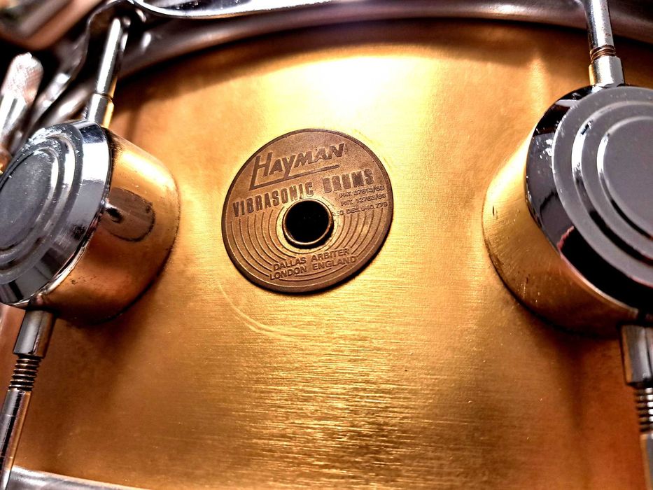 Werbel Hayman Vibrasonic Made in England, 69-72, Gold Badge, Perkusja