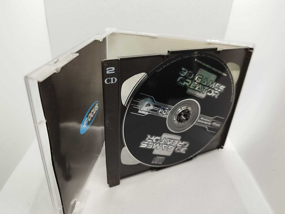 3D Games Creator DarkBasic PC CD-ROM 2 CDs Completo