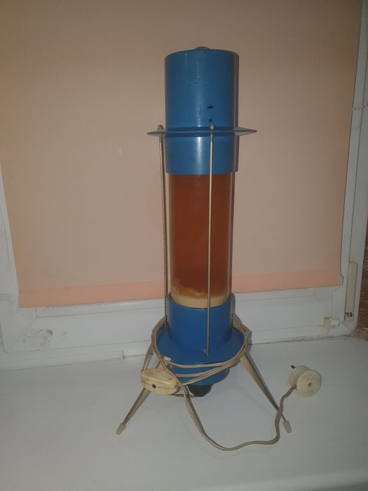 Лампа лава радуга светильник раритет  старовиная лампа