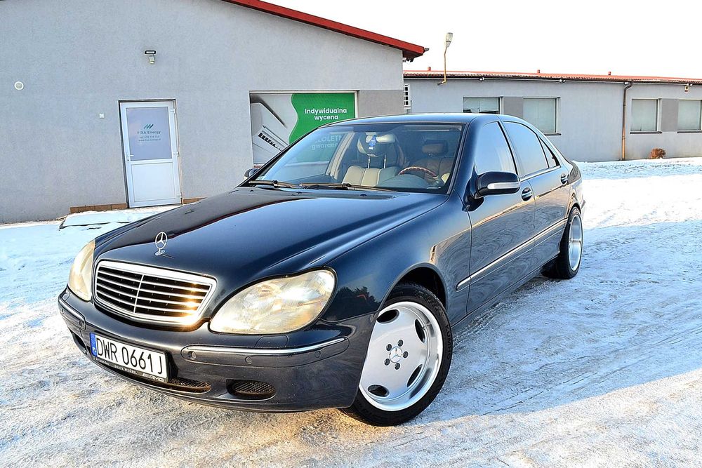 Mercedes S 500 L  5.0 cm benzyna , full opcja , super stan , okazja !