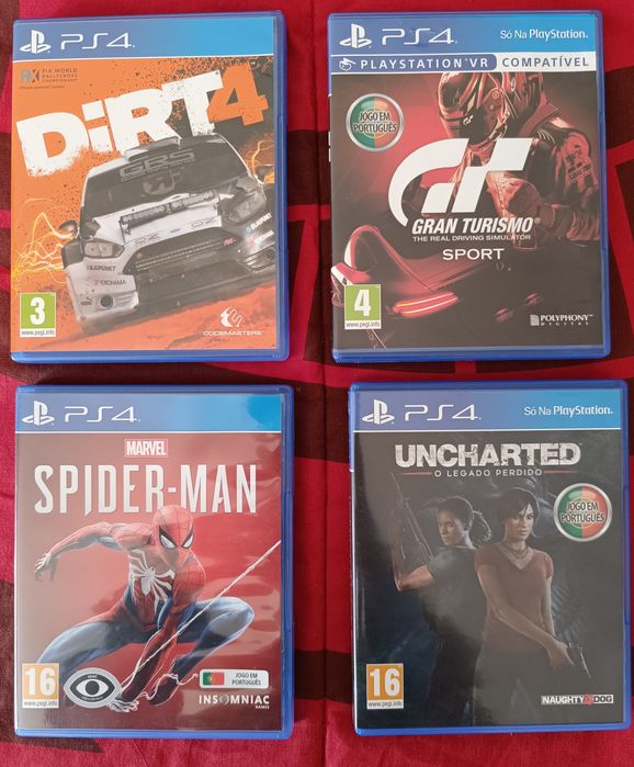 Jogos Play Station 4 (Vários preços)