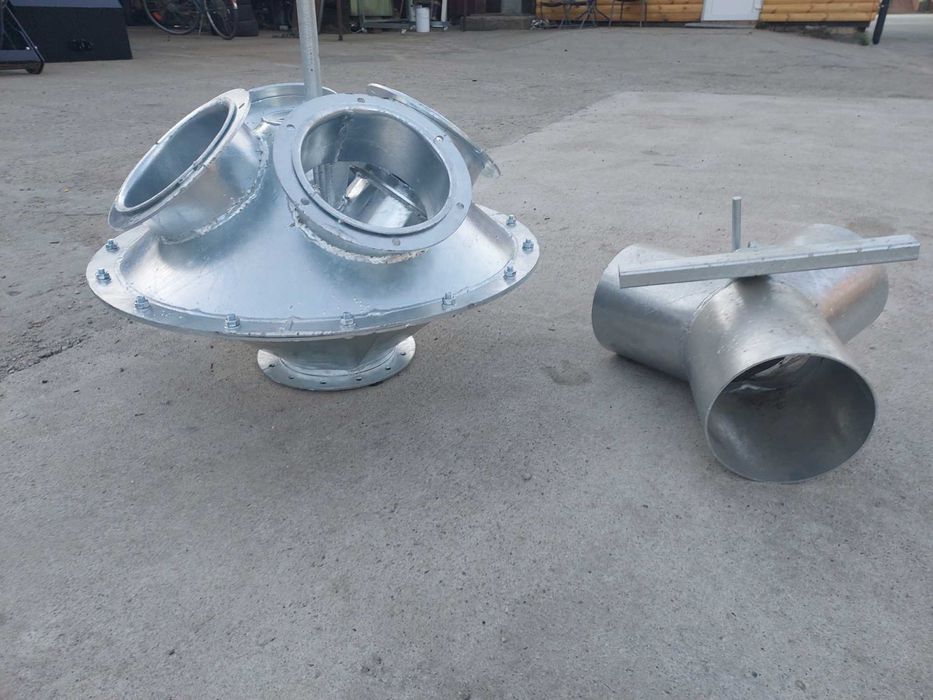 rozdzielacz do pionowego podajnika do silosu