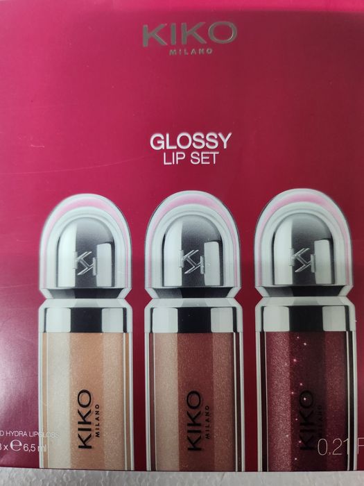 Zestaw błyszczyków KIKO Milano