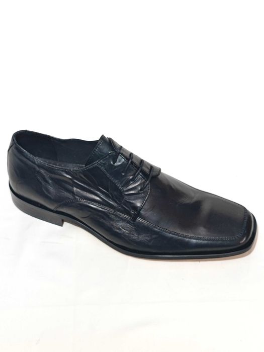 Sapato Homem Couro Preto - Tamanho 45 - Novos