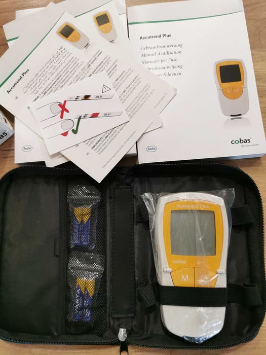 Accutrend Plus do oznacznia glukozy, cholesterolu trójglicerydów