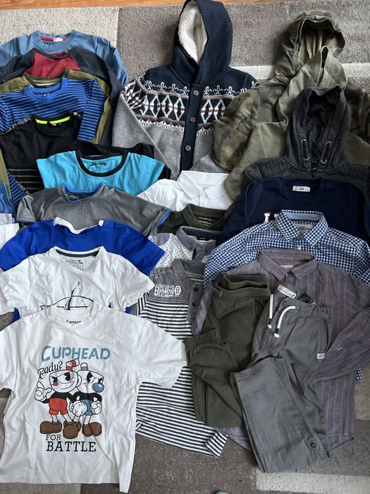 Zestaw ubrań 134/140 next H&M cool club reserved 5-10-15