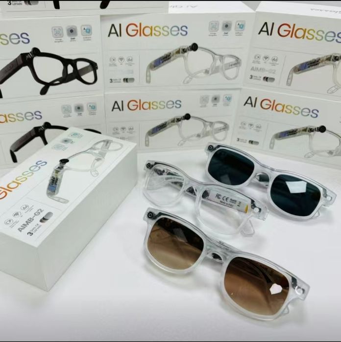 Окуляри зі штучним інтелектом. AI smart glasses АIMB-G2/G3