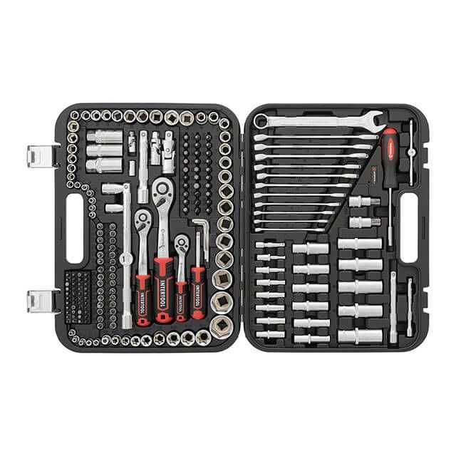 Набір інструментів STORM 1/2" + 3/8" + 1/4" 219 од. INTERTOOL ET-8219