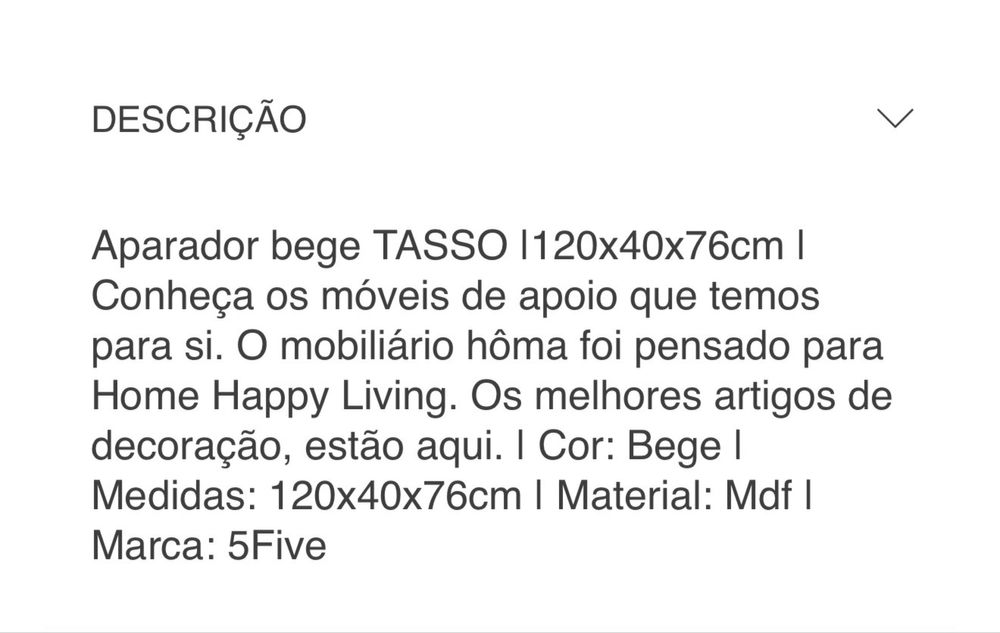 Movel aparador cor carvalho