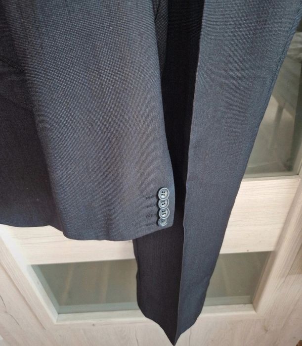 Garnitur granatowy r.M/L komplet męski sunset suits