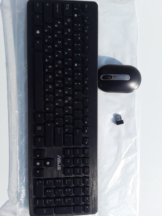 Бездротовий комплект(клавіатура, мишка)Asus wireless keyboardand mouse