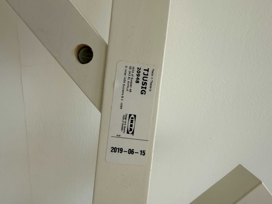 Cabide de parede IKEA TJUSIG - Branco