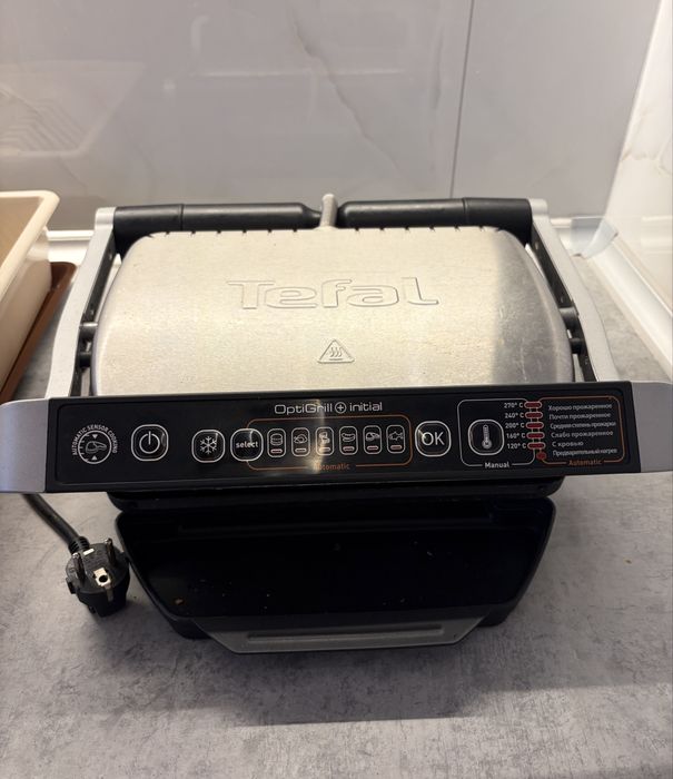 Продам Tefal OptiGrill+ Initial — отличное состояние