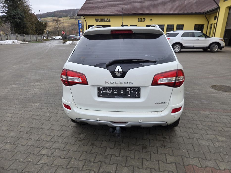 Renault koleos 4x4 biala perła